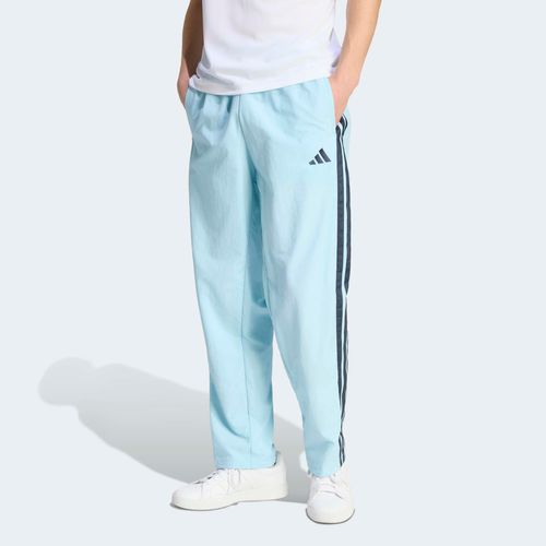 Sporthose ADIDAS SPORTSWEAR "M 3S WV OH PT W", Damen, Gr. XL, N-Gr, icey blau, night navy, night navy, night navy, normal, gr., Obermaterial: 100% Polyamid, Hosen Sporthose