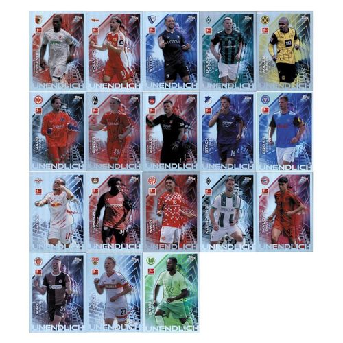 Topps Match Attax Bundesliga - 2024/25 - Alle 18 Unendlich Karten