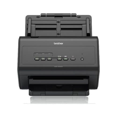 WLAN / Dual Face Netzwerk Scanner Brother ADS-3000 50 ppm 1200 dpi Schwarz