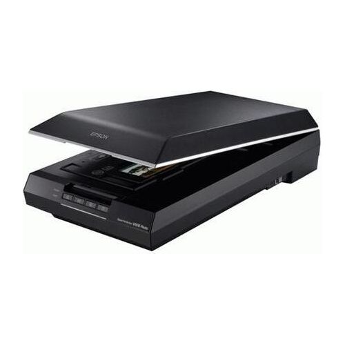Epson Perfection V600 Flachbettscanner - 6400 dpi Optische Auflösung - 48-bit Farbtiefe - 16-bit Graustufen - USB