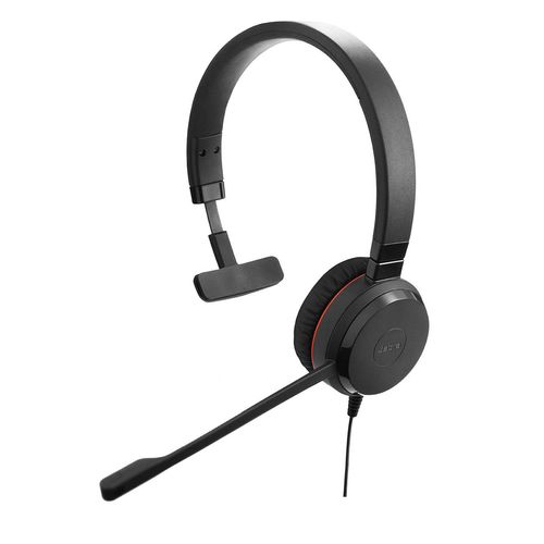 Jabra Evolve 30 II, Headset, Kopfbügel, Büro / Call Center, Schwarz, Mono, Lautstärke +, Lautstärke -