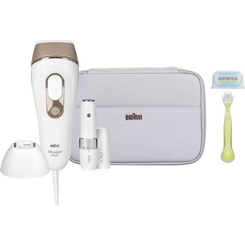 Braun IPL PL5159 Silk-expert Pro Silk expert Pro 5 Intense pulsed light (IPL) Gold, White