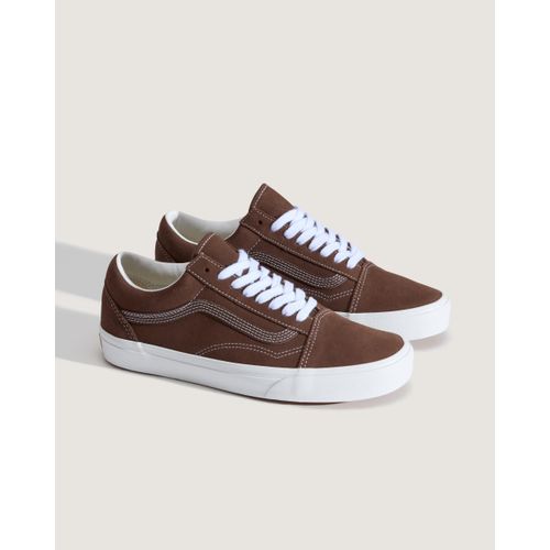 Sneaker VANS "Old Skool", Herren, Gr. 40, potting soil, Leder, Schuhe Sneaker, unisex
