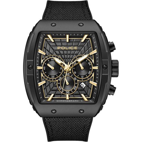 Uhr Police Herren Schwarz Police-PEWGQ0093402