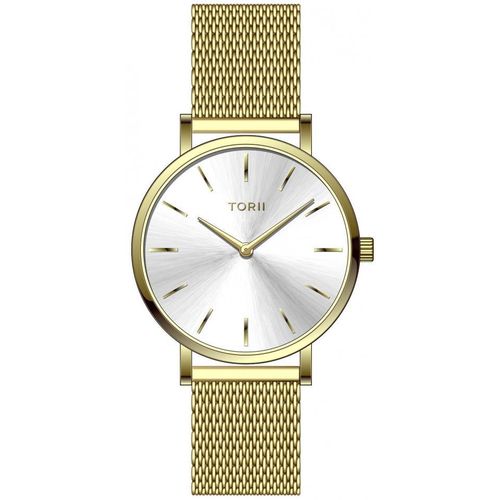 Damenarmbanduhr TORII G38GM.OG in klassischem Goldfashion.