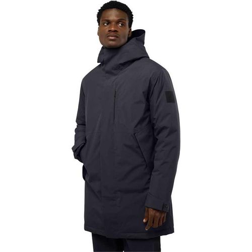 Jack Wolfskin Brandenburger Mantel Blau S Herren Blau S