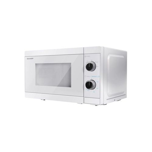Sharp YC-MS01E-C - microwave oven - freestanding - crystal white