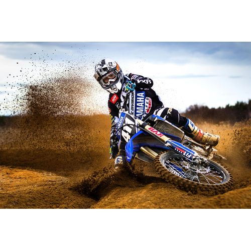 Fototapete PAPERMOON "Photo-Art ATTILA SZABO, WÜSTENKÖNIG", bunt, B:3,5m L:2,6m, Vlies, Tapeten