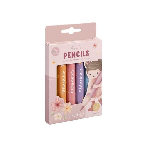 Little Dutch Pencils Pink - 6 pcs.