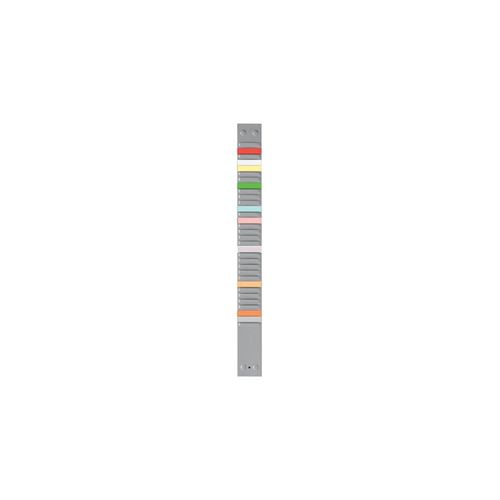 Nobo card planner panel - 32 slots - grey