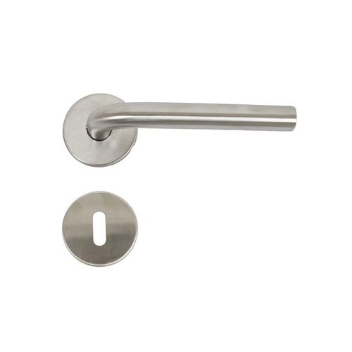 Home>it Door handle 16mm L handle - Stainless