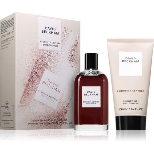 David Beckham Exquisite Leather gift set for men