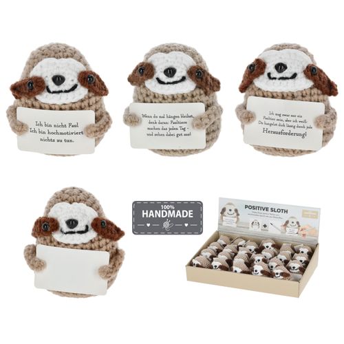 Häkelfaultier POSITIVE