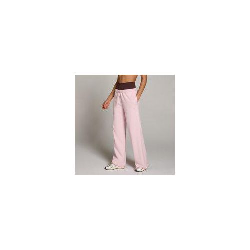MP Damen Move Club Graphic Lightweight Loopback Straight Leg Joggers - Blush - XXL
