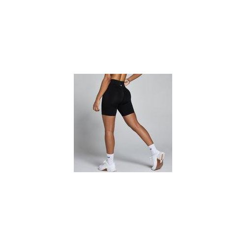 MP Damen Lift Nahtlose Scrunch-Shorts - Schwarz - M
