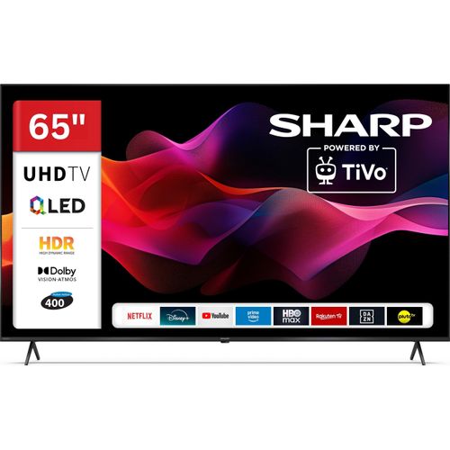 Sharp 65HM5745E QLED Fernseher 65 Zoll Smart TV by TiVo 4K UHD Fernseher mit HDR Dolby Vision (2026)