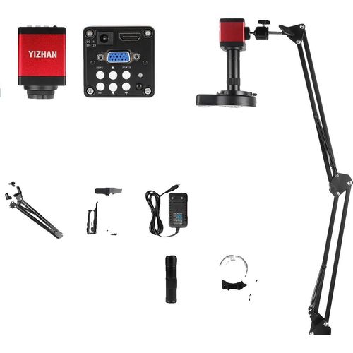 Digitalmikroskop, 4K-Auflösung, HDMI- und USB-Konnektivität, C 13MP HDMI VGA, 150X-a