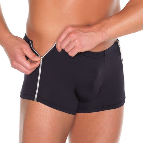 Körpernahe Shorts mit Reiß verschluss