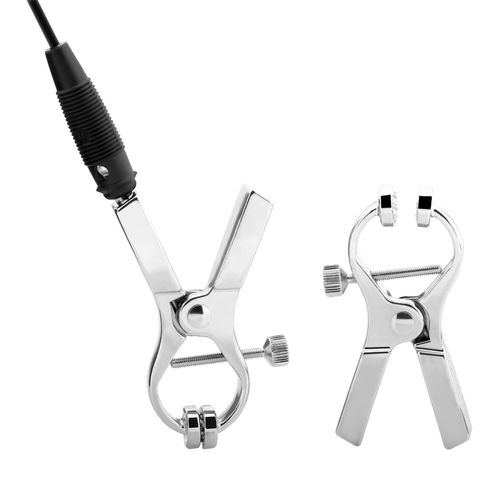 Klemmen für Elektro stimulation, 1 Paar