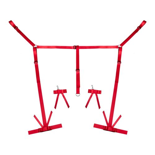 Bett-Fessel-Set mit Schleifen