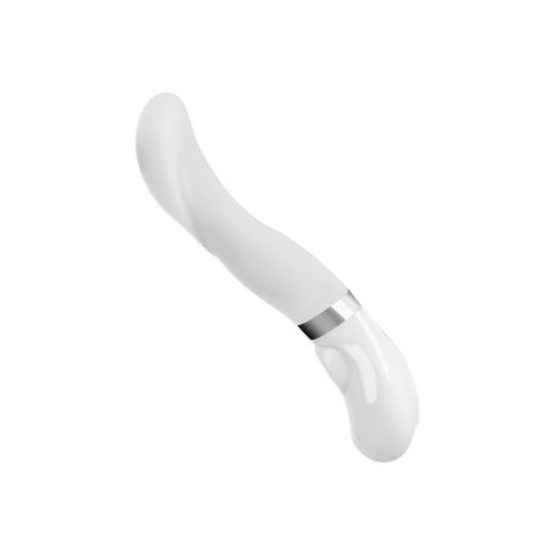 Wieder aufladbarer Design-Vibrator aus Silikon, 17,5 cm