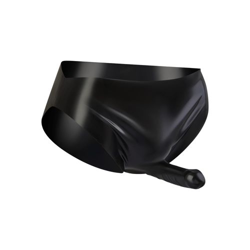 Knapper Slip mit Penissleeve