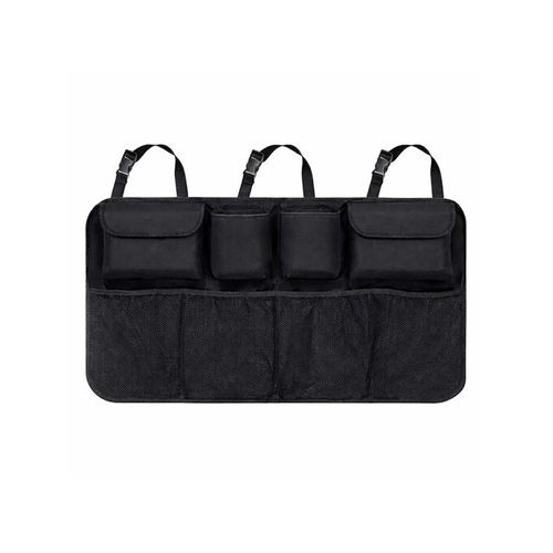 Wozinsky Large Car Organizer for Back Seat Backrest and Trunk - Black