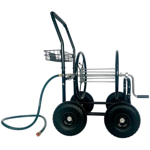 WESTMANN Schlauchwagen "Rota", schwarz, B:58cm H:95cm T:63cm, Schlauchtrommeln, für max. 75 m Schlauch