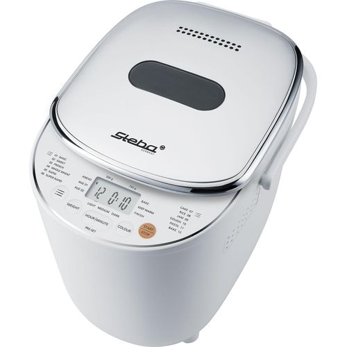 STEBA Brotbackautomat "BM 3", bunt (weiß, silberfarben), B:24cm H:27,5cm T:34cm, Brotbackautomaten