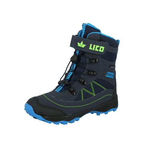 Winterboots LICO "Winterboot Sundsvall VS", Kinder, Gr. 30, blau, Synthetik, Schuhe Winterboots