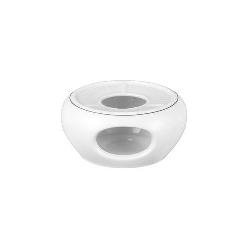Stövchen SELTMANN WEIDEN "Stövchen Trio Highline ø 14,3 cm weiß", weiß, Porzellan, Stövchen, Stövchen
