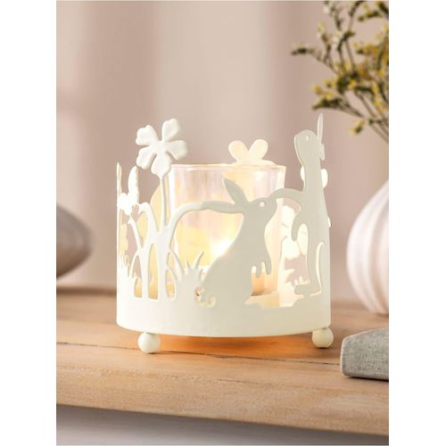 Kerzenhalter, weiß, Kerzenhalter, Kerzenhalter