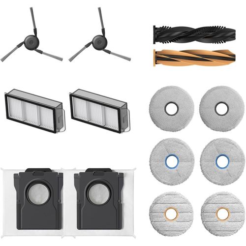 DREAME Reinigungsbürsten-Set "Zubehörkit Matrix10 Ultra - RAK76", grau, B:38,5cm H:5,6cm L:27,6cm, Reinigungsbürsten
