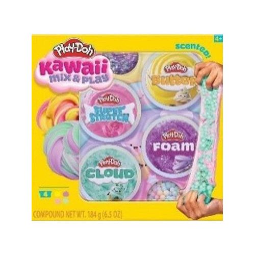 Play-Doh Kawaii Mix & Play 4 pack