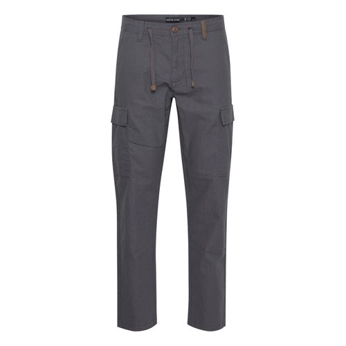 Cargohose INDICODE "Cargohose IDMosat", Herren, Gr. XL, N-Gr, braun (iron), Obermaterial: 55% Leinen LI. 45% Baumwolle CO., Hosen Cargohose