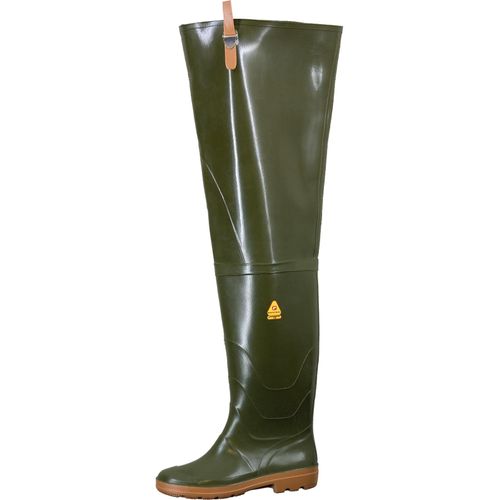 Watstiefel NORA "River" Gr. 43, grün (oliv), 43, Obermaterial: 100% Naturkautschuk NaRubber., Schuhe