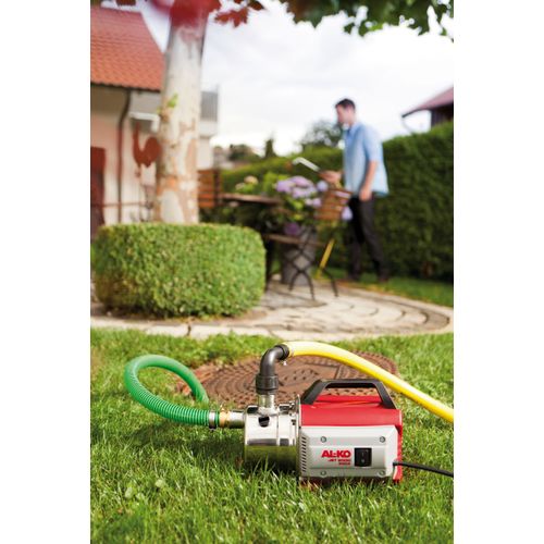 AL-KO Gartenpumpe Jet 3000 Inox Classic (650 Watt Motorleistung, 3100 l/h max. Förderleistung, 35 m max. Förderhöhe, 5-stufiges Pumpenlaufwerk)