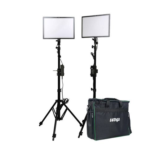 Ledgo E268C II Bi-color Profi kit für Interview, Modell- und Hochzeitsfotografie