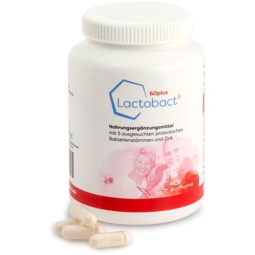 Lactobact 60plus magensaftresistente Kapseln 180 St