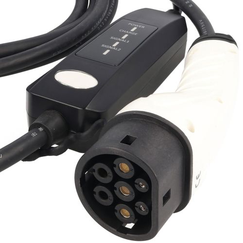 Ladekabel und Ladegerät passend für Togg T10X Elektro-SUV Türkei, mit SchuKo-Stecker auf Typ 2 Mode2 230V