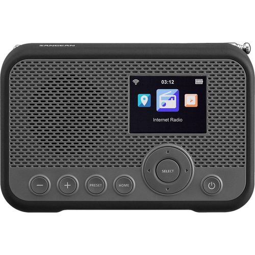 SANGEAN Sangean Electronics WFR-39 Internet Taschenradio Internet DAB UKW Internetradio UKW WLAN Spotify