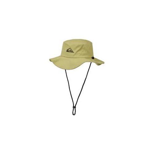 Strohhut QUIKSILVER "Bushmaster", Herren, Gr. L, khaki, Baumwolle, Hüte Strohhut