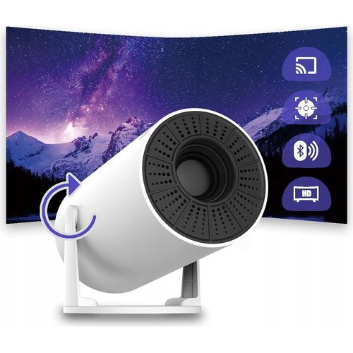 Projektor Mini Projektor Kvr01 Tragbar Wifi Full Hd Smart Tv 4K Drehbar