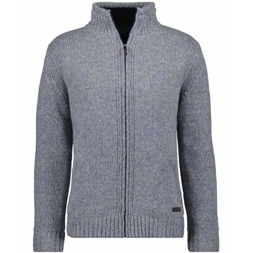 Outdoorjacke RAGMAN, Herren, Gr. L5052, grau (khaki rot weiß, 184), 100% Wolle, Jacken Outdoorjacke