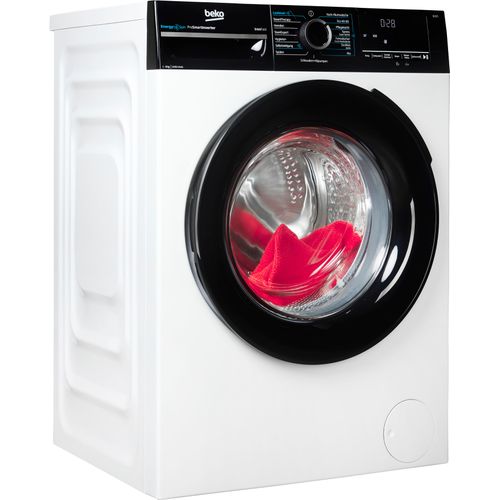 BEKO Waschmaschine "BM3WFU4941W", Energieeffizienz: A (A-G), weiß, B:60cm H:84,5cm T:54,6cm, Waschmaschinen, Waschen mit EnergySpin: Bis zu 35 % Energie sparen – nicht nur in Eco