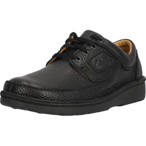 CLARKS Schnürschuhe Nature X Ease mit dämpfender Sohle 1001 Black 42