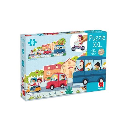 Jumbo Goula Puzzle XXL Vehicles - 18 pcs. Boden