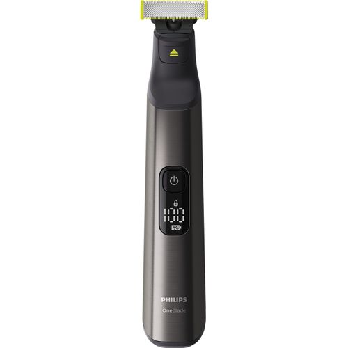 Philips OneBlade Pro QP6550/15 Rasierer Schwarz Silber Krper Gesicht