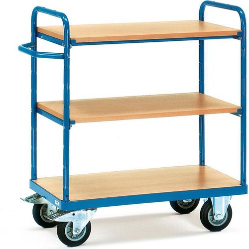 Fetra Etagenwagen mit 3 Böden LxB 850 x 500 mm 500 kg