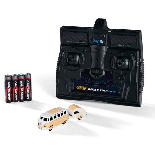 Carson Volkswagen T1 Samba Bus Wohnwagen 2.4GHz Fahrzeugmodell Camping